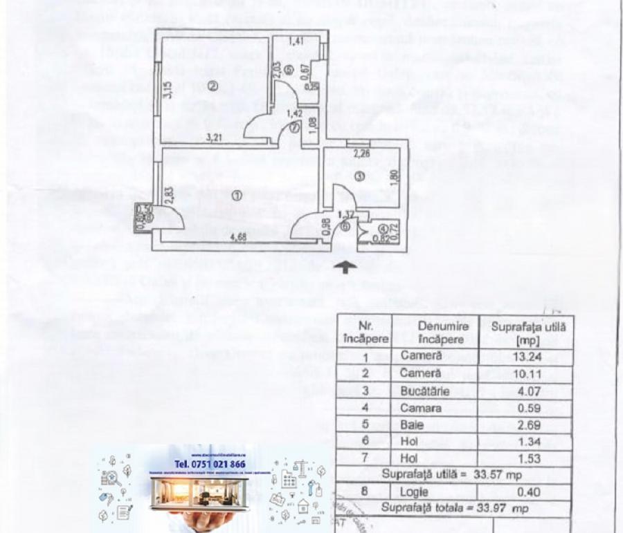 Apartament De locuit De vanzare