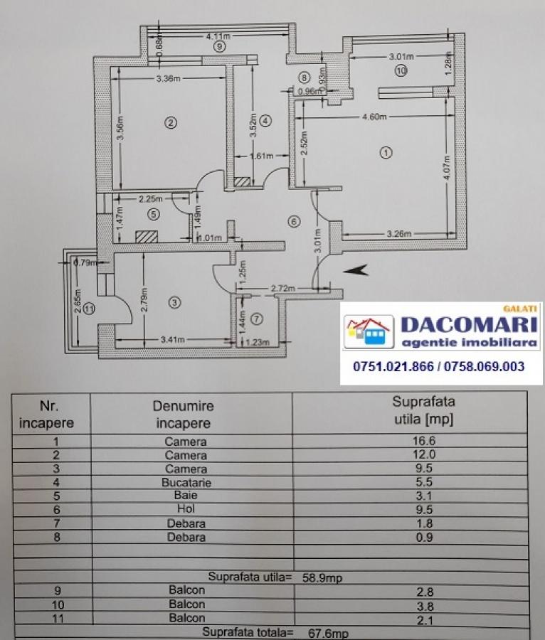 Apartament De locuit De vanzare