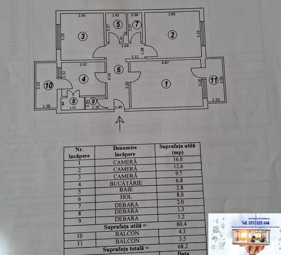 Apartament De locuit De vanzare