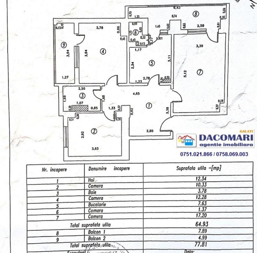 Apartament De locuit De vanzare