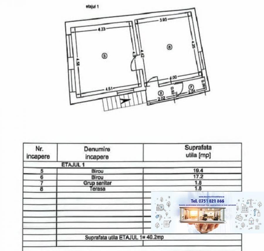 Spatiu-comercial Cladire birouri De inchiriat