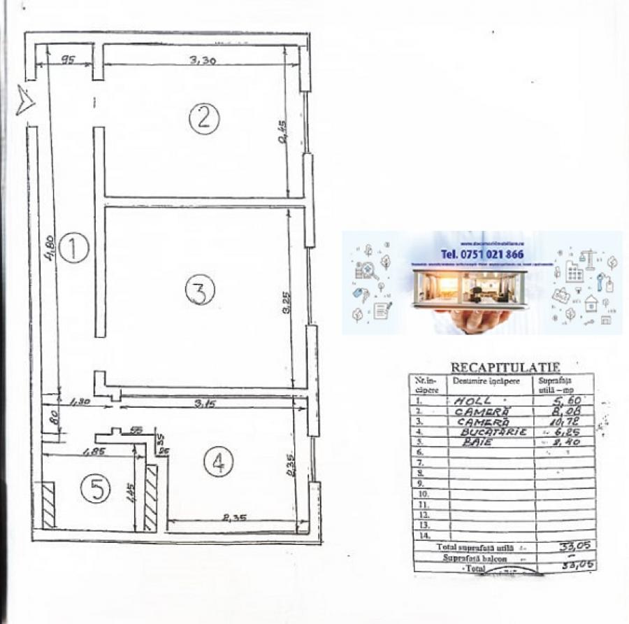 Apartament De locuit De vanzare