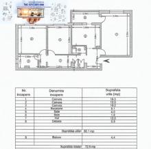 Apartament 3 Camere 68mp - Vandut